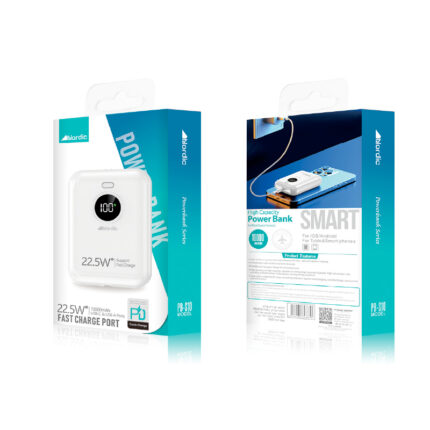 סוללת גיבוי דגם PBS100 10000mAh 22.5W Nordic