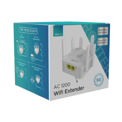 מגדיל טווח AC1200 WIFI 5G