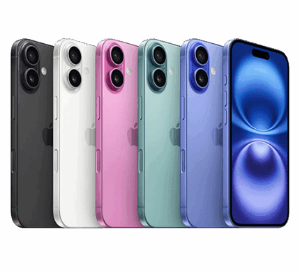 מתצוגה כחדש Apple iPhone 16 128GB כולל ESIM וNFC אחריות גטסל פרטנר